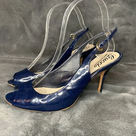 Gucci patent kitten heels on sale